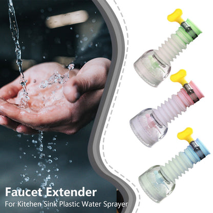 Kitchen Sink Faucet Extenders with 360 Rotation